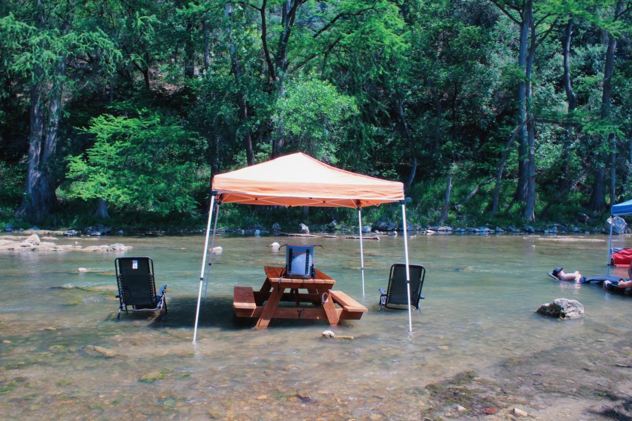 Son'S Guadalupe Glamping Tents - Adorable Riverside Glamping Tents Perfect A Family Getaway! New Braunfels Exterior photo