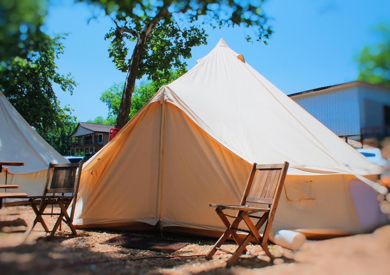 Son'S Guadalupe Glamping Tents - Adorable Riverside Glamping Tents Perfect A Family Getaway! New Braunfels Exterior photo