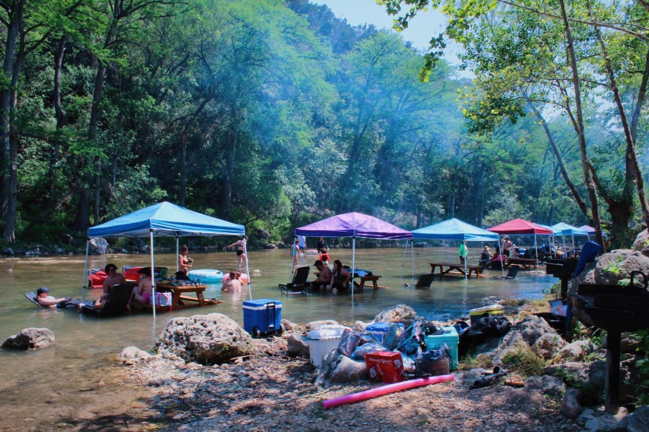 Son'S Guadalupe Glamping Tents - Adorable Riverside Glamping Tents Perfect A Family Getaway! New Braunfels Exterior photo