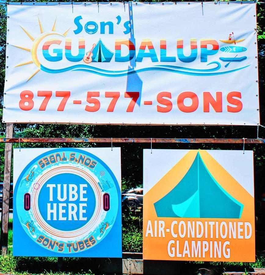 Son'S Guadalupe Glamping Tents - Adorable Riverside Glamping Tents Perfect A Family Getaway! New Braunfels Exterior photo